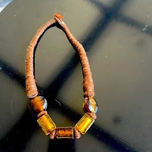African necklace.